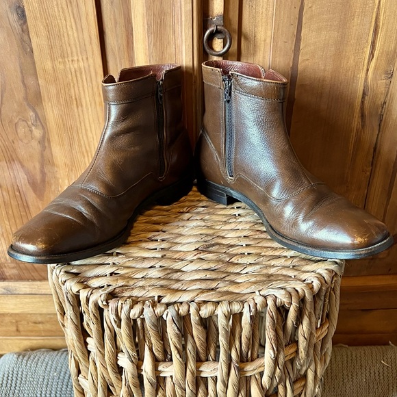 O'Sullivan Executive Men’s Imperial Brown Leather Beatle Boot Size 8.5 - Picture 3 of 14